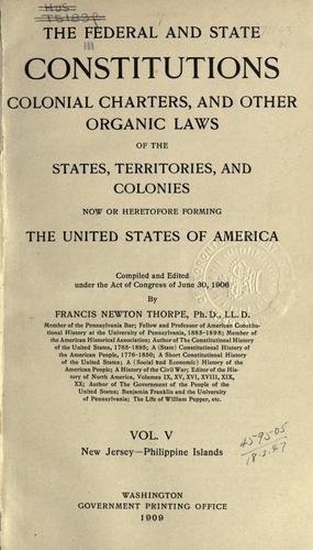 The Federal and State constitutions