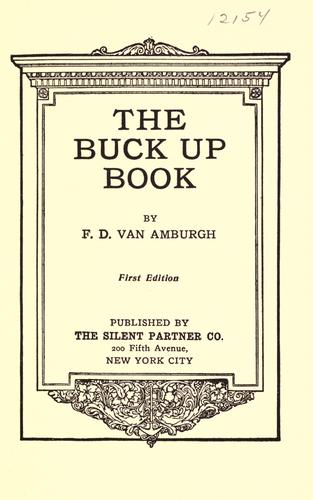 The buck up book