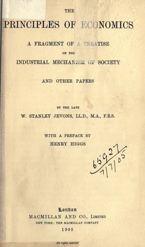 The principles of economics