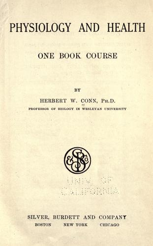 Physiology and health