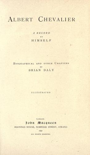 Albert Chevalier