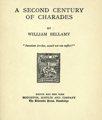 A second century of charades