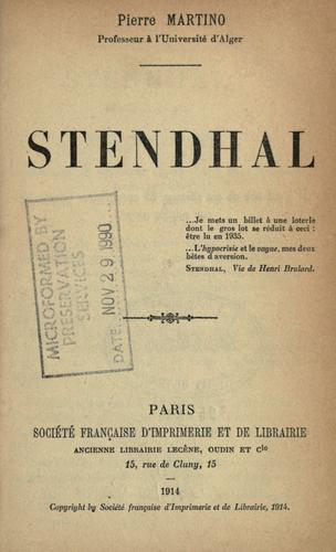 Stendhal
