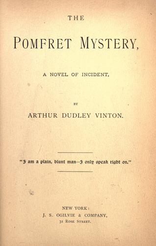 The Pomfret mystery