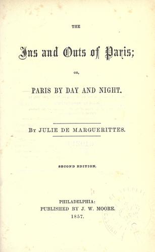 The ins and outs of Paris