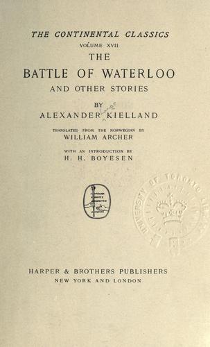 The battle of Waterloo