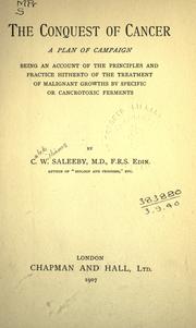 The conquest of cancer