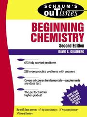 Schaum's outline of theory and problems of beginning chemistry