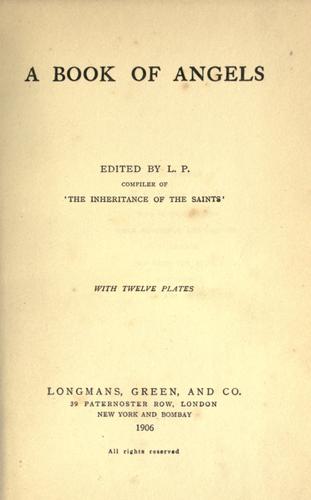 A book of angels