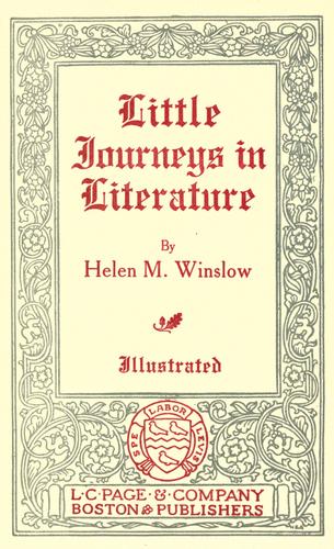 Little journeys in literature