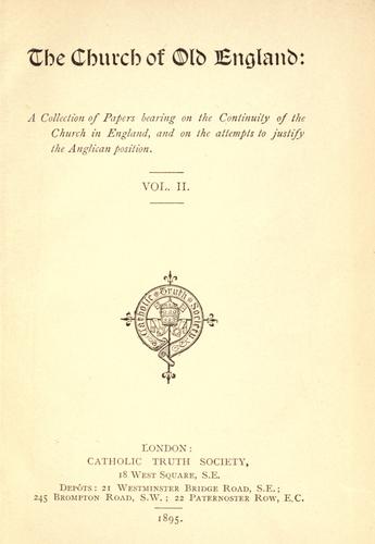 The Church of old England