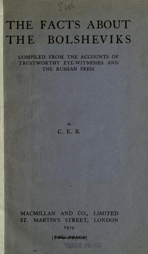 The facts about the Bolsheviks