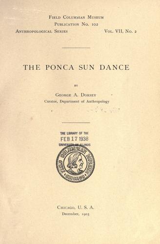 The Ponca sun dance