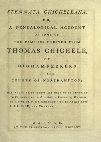Stemmata Chicheleana