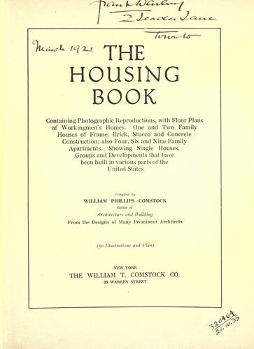 The housing book