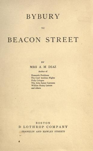 Bybury to Beacon street