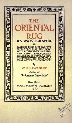 The oriental rug