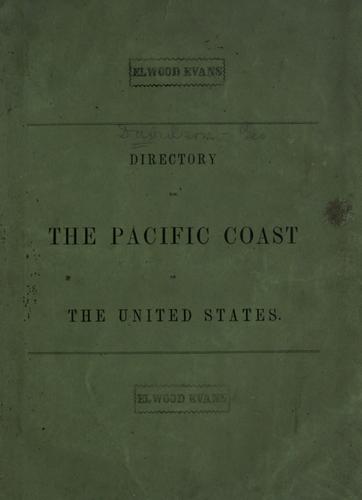 Directory for the Pacific coast of the United States