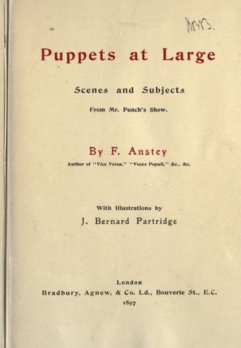 Puppets at large