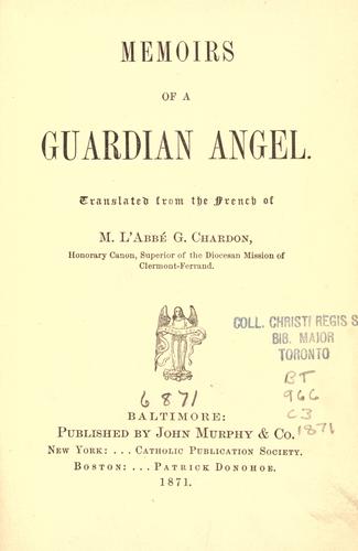 Memoirs of a guardian angel