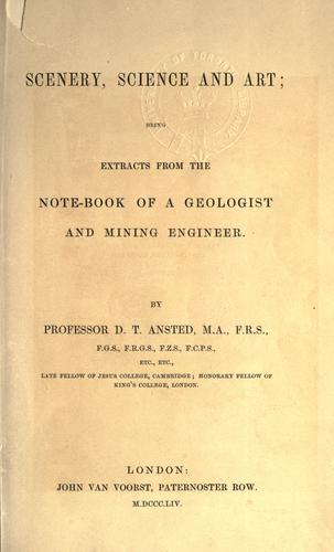 Scenery, science and art