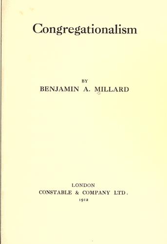 Congregationalism