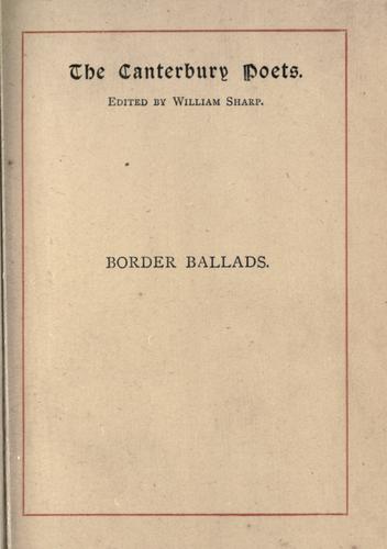 Border ballads