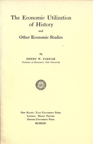 The economic utilization of history