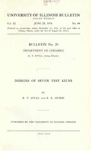 Designs of seven test kilns
