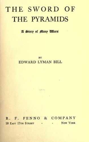The sword of the Pyramids