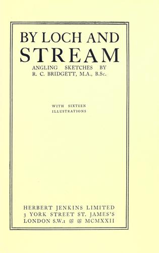 By loch and stream