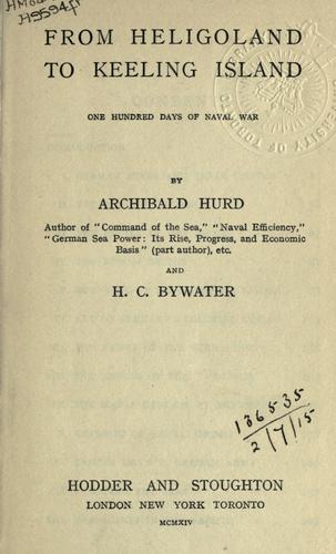 From Heligoland to Keeling Island