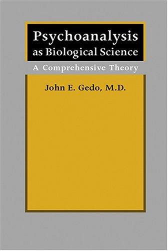 Psychoanalysis as Biological Science