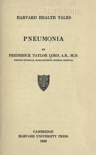Pneumonia
