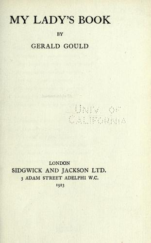 My lady's book