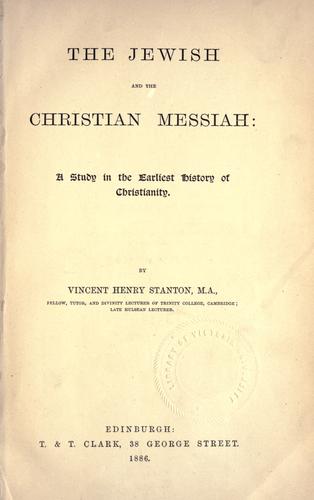 The Jewish and the Christian messiah