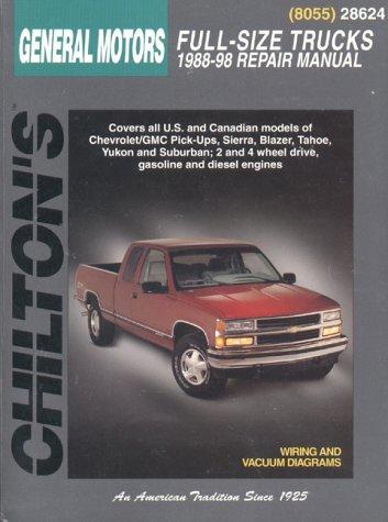 General Motors Full-Size Trucks, 1988-98, Repair Manual (Chilton Automotive Books)