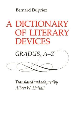 A dictionary of literary devices