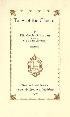 Tales of the cloister