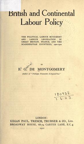 British and continental labour policy