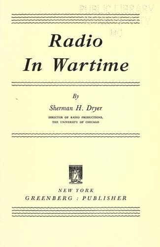 Radio in wartime