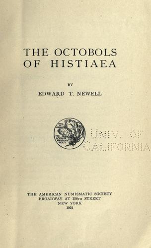 The octobols of Histiaea