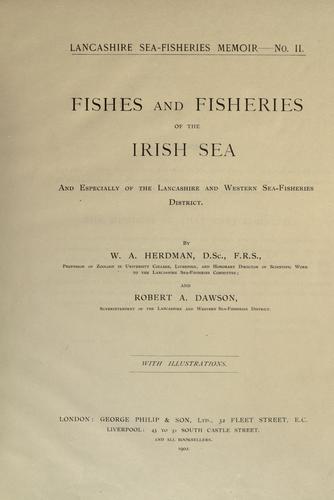 Fishes and fisheries of the Irish Sea