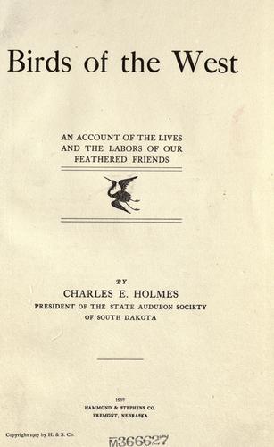 Birds of the West
