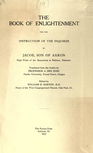 The book of enlightenment for the instruction of the inquirer