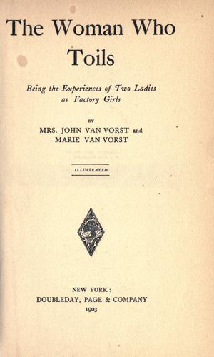 The woman who toils