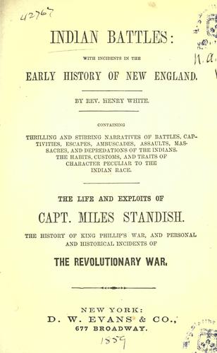 Indian battles