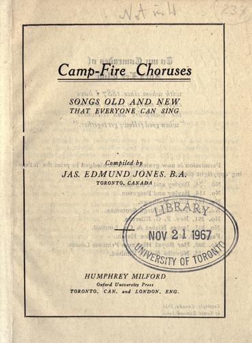 Camp-fire choruses