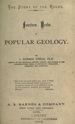 The story of rocks