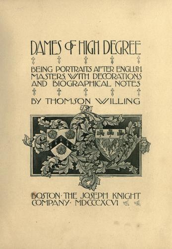 Dames of high degree